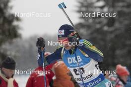05.01.2017, Oberhof, Germany (GER): Sergey Semenov (UKR) -  IBU world cup biathlon, sprint men, Oberhof (GER). www.nordicfocus.com. © Manzoni/NordicFocus. Every downloaded picture is fee-liable.