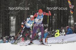 05.01.2017, Oberhof, Germany (GER): Tim Burke (USA) -  IBU world cup biathlon, sprint men, Oberhof (GER). www.nordicfocus.com. © Manzoni/NordicFocus. Every downloaded picture is fee-liable.