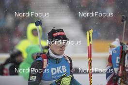 05.01.2017, Oberhof, Germany (GER): Fabien Claude (FRA) -  IBU world cup biathlon, sprint men, Oberhof (GER). www.nordicfocus.com. © Manzoni/NordicFocus. Every downloaded picture is fee-liable.