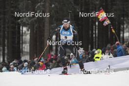 05.01.2017, Oberhof, Germany (GER): Mario Dolder (SUI) -  IBU world cup biathlon, sprint men, Oberhof (GER). www.nordicfocus.com. © Manzoni/NordicFocus. Every downloaded picture is fee-liable.