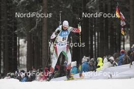 05.01.2017, Oberhof, Germany (GER): Dimitar Gerdzhikov (BUL) -  IBU world cup biathlon, sprint men, Oberhof (GER). www.nordicfocus.com. © Manzoni/NordicFocus. Every downloaded picture is fee-liable.