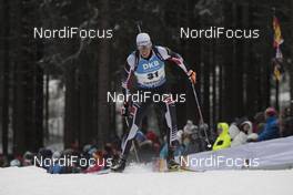 05.01.2017, Oberhof, Germany (GER): Julian Eberhard (AUT) -  IBU world cup biathlon, sprint men, Oberhof (GER). www.nordicfocus.com. © Manzoni/NordicFocus. Every downloaded picture is fee-liable.