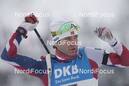 05.01.2017, Oberhof, Germany (GER): Ole Einar Bjoerndalen (NOR) -  IBU world cup biathlon, sprint men, Oberhof (GER). www.nordicfocus.com. © Manzoni/NordicFocus. Every downloaded picture is fee-liable.