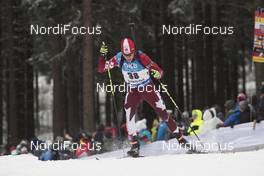 05.01.2017, Oberhof, Germany (GER): Christian Gow (CAN) -  IBU world cup biathlon, sprint men, Oberhof (GER). www.nordicfocus.com. © Manzoni/NordicFocus. Every downloaded picture is fee-liable.
