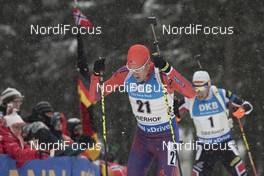 05.01.2017, Oberhof, Germany (GER): Tim Burke (USA) -  IBU world cup biathlon, sprint men, Oberhof (GER). www.nordicfocus.com. © Manzoni/NordicFocus. Every downloaded picture is fee-liable.