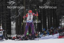06.01.2017, Oberhof, Germany (GER): Clare Egan (USA) -  IBU world cup biathlon, sprint women, Oberhof (GER). www.nordicfocus.com. © Manzoni/NordicFocus. Every downloaded picture is fee-liable.
