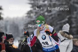 06.01.2017, Oberhof, Germany (GER): Lisa Theresa Hauser (AUT) -  IBU world cup biathlon, sprint women, Oberhof (GER). www.nordicfocus.com. © Manzoni/NordicFocus. Every downloaded picture is fee-liable.