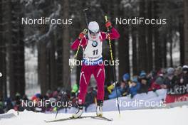 06.01.2017, Oberhof, Germany (GER): Darya Yurkevich (BLR) -  IBU world cup biathlon, sprint women, Oberhof (GER). www.nordicfocus.com. © Manzoni/NordicFocus. Every downloaded picture is fee-liable.