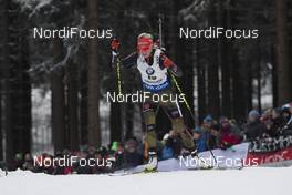06.01.2017, Oberhof, Germany (GER): Maren Hammerschmidt (GER) -  IBU world cup biathlon, sprint women, Oberhof (GER). www.nordicfocus.com. © Manzoni/NordicFocus. Every downloaded picture is fee-liable.