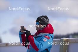 06.01.2017, Oberhof, Germany (GER): Event Feature: Gerald Sonnberger (AUT) -  IBU world cup biathlon, sprint women, Oberhof (GER). www.nordicfocus.com. © Manzoni/NordicFocus. Every downloaded picture is fee-liable.
