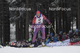 06.01.2017, Oberhof, Germany (GER): Susan Dunklee (USA) -  IBU world cup biathlon, sprint women, Oberhof (GER). www.nordicfocus.com. © Manzoni/NordicFocus. Every downloaded picture is fee-liable.
