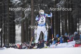 06.01.2017, Oberhof, Germany (GER): Mari Laukkanen (FIN) -  IBU world cup biathlon, sprint women, Oberhof (GER). www.nordicfocus.com. © Manzoni/NordicFocus. Every downloaded picture is fee-liable.