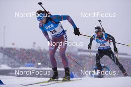 15.01.2017, Ruhpolding, Germany (GER): Anton Shipulin (RUS) -  IBU world cup biathlon, pursuit men, Ruhpolding (GER). www.nordicfocus.com. © Manzoni/NordicFocus. Every downloaded picture is fee-liable.