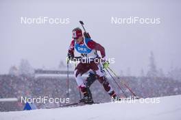 15.01.2017, Ruhpolding, Germany (GER): Scott Gow (CAN) -  IBU world cup biathlon, pursuit men, Ruhpolding (GER). www.nordicfocus.com. © Manzoni/NordicFocus. Every downloaded picture is fee-liable.