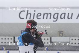 15.01.2017, Ruhpolding, Germany (GER): Serafin Wiestner (SUI) -  IBU world cup biathlon, pursuit men, Ruhpolding (GER). www.nordicfocus.com. © Manzoni/NordicFocus. Every downloaded picture is fee-liable.
