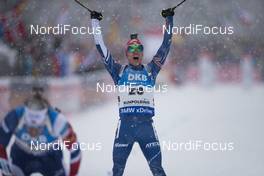 15.01.2017, Ruhpolding, Germany (GER): Michal Krcmar (CZE) -  IBU world cup biathlon, pursuit men, Ruhpolding (GER). www.nordicfocus.com. © Manzoni/NordicFocus. Every downloaded picture is fee-liable.