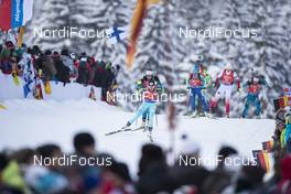 15.01.2017, Ruhpolding, Germany (GER): Yuliia Dzhima (UKR) -  IBU world cup biathlon, pursuit women, Ruhpolding (GER). www.nordicfocus.com. © Manzoni/NordicFocus. Every downloaded picture is fee-liable.