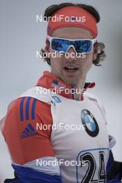 11.01.2017, Ruhpolding, Germany (GER): Sean Doherty (USA) -  IBU world cup biathlon, relay men, Ruhpolding (GER). www.nordicfocus.com. © Manzoni/NordicFocus. Every downloaded picture is fee-liable.