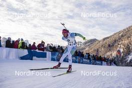 11.01.2017, Ruhpolding, Germany (GER): Rok Trsan (SLO) -  IBU world cup biathlon, relay men, Ruhpolding (GER). www.nordicfocus.com. © Manzoni/NordicFocus. Every downloaded picture is fee-liable.
