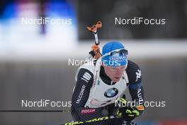 11.01.2017, Ruhpolding, Germany (GER): Lukas Hofer (ITA), Lukas Hofer (ITA) -  IBU world cup biathlon, relay men, Ruhpolding (GER). www.nordicfocus.com. © Manzoni/NordicFocus. Every downloaded picture is fee-liable.
