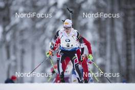 11.01.2017, Ruhpolding, Germany (GER): Felix Leitner (AUT), Felix Leitner (AUT) -  IBU world cup biathlon, relay men, Ruhpolding (GER). www.nordicfocus.com. © Manzoni/NordicFocus. Every downloaded picture is fee-liable.