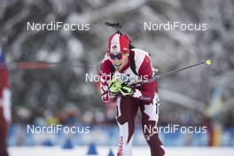 11.01.2017, Ruhpolding, Germany (GER): Christian Gow (CAN), Christian Gow (CAN) -  IBU world cup biathlon, relay men, Ruhpolding (GER). www.nordicfocus.com. © Manzoni/NordicFocus. Every downloaded picture is fee-liable.