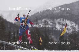 12.01.2017, Ruhpolding, Germany (GER): Hilde Fenne (NOR) -  IBU world cup biathlon, relay women, Ruhpolding (GER). www.nordicfocus.com. © Manzoni/NordicFocus. Every downloaded picture is fee-liable.