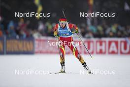 12.01.2017, Ruhpolding, Germany (GER): Fanqi Meng (CHN) -  IBU world cup biathlon, relay women, Ruhpolding (GER). www.nordicfocus.com. © Manzoni/NordicFocus. Every downloaded picture is fee-liable.