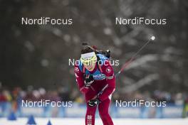 12.01.2017, Ruhpolding, Germany (GER): Nadzeya Pisareva (BLR) -  IBU world cup biathlon, relay women, Ruhpolding (GER). www.nordicfocus.com. © Manzoni/NordicFocus. Every downloaded picture is fee-liable.
