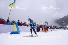 12.01.2017, Ruhpolding, Germany (GER): Kristel Viigipuu (EST) -  IBU world cup biathlon, relay women, Ruhpolding (GER). www.nordicfocus.com. © Manzoni/NordicFocus. Every downloaded picture is fee-liable.