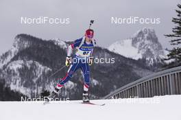 13.01.2017, Ruhpolding, Germany (GER): Scott Dixon (GBR) -  IBU world cup biathlon, sprint men, Ruhpolding (GER). www.nordicfocus.com. © Manzoni/NordicFocus. Every downloaded picture is fee-liable.