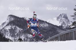 13.01.2017, Ruhpolding, Germany (GER): Ole Einar Bjoerndalen (NOR) -  IBU world cup biathlon, sprint men, Ruhpolding (GER). www.nordicfocus.com. © Manzoni/NordicFocus. Every downloaded picture is fee-liable.