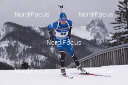 13.01.2017, Ruhpolding, Germany (GER): Kalev Ermits (EST) -  IBU world cup biathlon, sprint men, Ruhpolding (GER). www.nordicfocus.com. © Manzoni/NordicFocus. Every downloaded picture is fee-liable.