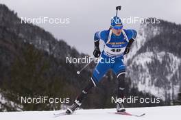 13.01.2017, Ruhpolding, Germany (GER): Kalev Ermits (EST) -  IBU world cup biathlon, sprint men, Ruhpolding (GER). www.nordicfocus.com. © Manzoni/NordicFocus. Every downloaded picture is fee-liable.