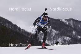 13.01.2017, Ruhpolding, Germany (GER): Benjamin Weger (SUI) -  IBU world cup biathlon, sprint men, Ruhpolding (GER). www.nordicfocus.com. © Manzoni/NordicFocus. Every downloaded picture is fee-liable.
