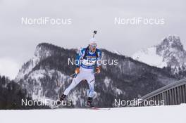 13.01.2017, Ruhpolding, Germany (GER): Tuomas Gronman (FIN) -  IBU world cup biathlon, sprint men, Ruhpolding (GER). www.nordicfocus.com. © Manzoni/NordicFocus. Every downloaded picture is fee-liable.