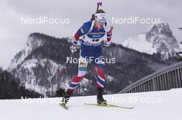 13.01.2017, Ruhpolding, Germany (GER): Johannes Thingnes Boe (Thingnes) -  IBU world cup biathlon, sprint men, Ruhpolding (GER). www.nordicfocus.com. © Manzoni/NordicFocus. Every downloaded picture is fee-liable.