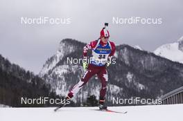13.01.2017, Ruhpolding, Germany (GER): Scott Gow (CAN) -  IBU world cup biathlon, sprint men, Ruhpolding (GER). www.nordicfocus.com. © Manzoni/NordicFocus. Every downloaded picture is fee-liable.