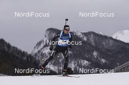 13.01.2017, Ruhpolding, Germany (GER): Mario Dolder (SUI) -  IBU world cup biathlon, sprint men, Ruhpolding (GER). www.nordicfocus.com. © Manzoni/NordicFocus. Every downloaded picture is fee-liable.