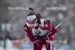 14.01.2017, Ruhpolding, Germany (GER): Darya Domracheva (BLR) -  IBU world cup biathlon, sprint women, Ruhpolding (GER). www.nordicfocus.com. © Manzoni/NordicFocus. Every downloaded picture is fee-liable.
