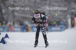 14.01.2017, Ruhpolding, Germany (GER): Nicole Gontier (ITA) -  IBU world cup biathlon, sprint women, Ruhpolding (GER). www.nordicfocus.com. © Manzoni/NordicFocus. Every downloaded picture is fee-liable.