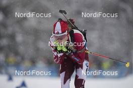 14.01.2017, Ruhpolding, Germany (GER): Emma Lunder (CAN) -  IBU world cup biathlon, sprint women, Ruhpolding (GER). www.nordicfocus.com. © Manzoni/NordicFocus. Every downloaded picture is fee-liable.