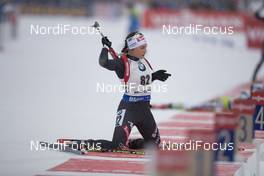 14.01.2017, Ruhpolding, Germany (GER): Dorothea Wierer (ITA) -  IBU world cup biathlon, sprint women, Ruhpolding (GER). www.nordicfocus.com. © Manzoni/NordicFocus. Every downloaded picture is fee-liable.
