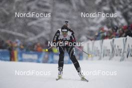 14.01.2017, Ruhpolding, Germany (GER): Lena Haecki (SUI) -  IBU world cup biathlon, sprint women, Ruhpolding (GER). www.nordicfocus.com. © Manzoni/NordicFocus. Every downloaded picture is fee-liable.