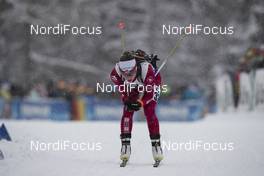 14.01.2017, Ruhpolding, Germany (GER): Darya Domracheva (BLR) -  IBU world cup biathlon, sprint women, Ruhpolding (GER). www.nordicfocus.com. © Manzoni/NordicFocus. Every downloaded picture is fee-liable.