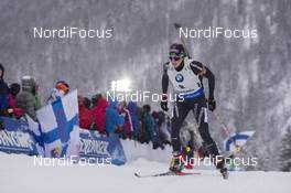 14.01.2017, Ruhpolding, Germany (GER): Aita Gasparin (SUI) -  IBU world cup biathlon, sprint women, Ruhpolding (GER). www.nordicfocus.com. © Manzoni/NordicFocus. Every downloaded picture is fee-liable.