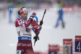 14.01.2017, Ruhpolding, Germany (GER): Megan Tandy (CAN) -  IBU world cup biathlon, sprint women, Ruhpolding (GER). www.nordicfocus.com. © Manzoni/NordicFocus. Every downloaded picture is fee-liable.