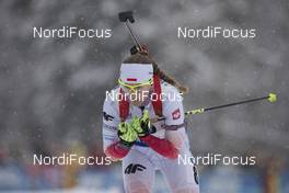 14.01.2017, Ruhpolding, Germany (GER): Kinga Mitoraj (POL) -  IBU world cup biathlon, sprint women, Ruhpolding (GER). www.nordicfocus.com. © Manzoni/NordicFocus. Every downloaded picture is fee-liable.
