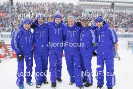 15.01.2017, Ruhpolding, Germany (GER): Robert Zwahlen (SUI) IBU TD, Tore Boygard (NOR), IBU IR, Borut Nunar (SLO) IBU race director, (l-r), (l-r) -  IBU world cup biathlon, training, Ruhpolding (GER). www.nordicfocus.com. © Manzoni/NordicFocus. Every downloaded picture is fee-liable.