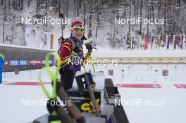 10.01.2017, Ruhpolding, Germany (GER): Jialin Tang (CHN) -  IBU world cup biathlon, training, Ruhpolding (GER). www.nordicfocus.com. © Manzoni/NordicFocus. Every downloaded picture is fee-liable.